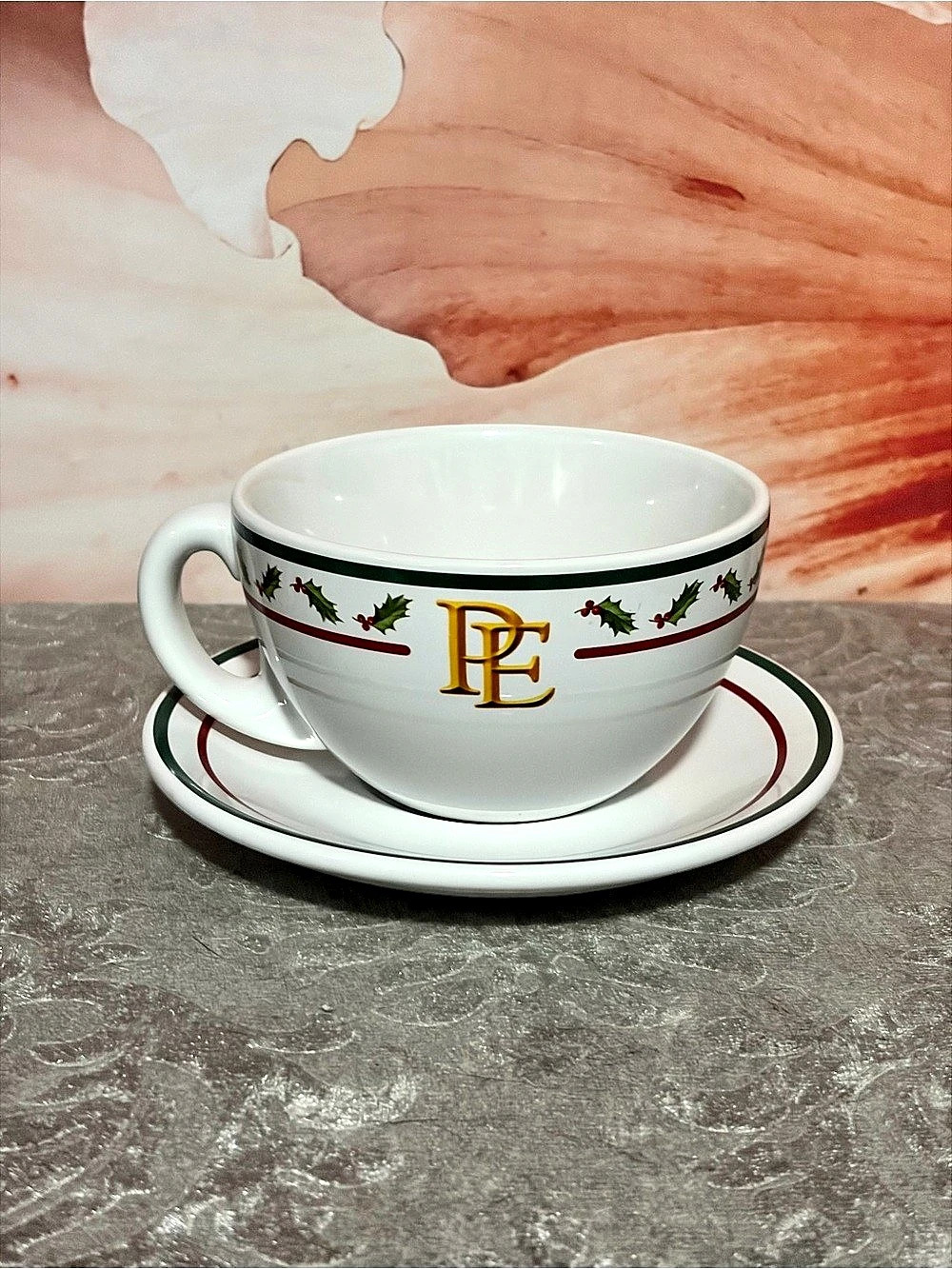 Hallmark Polar Express Hot Chocolate Mug & Saucer Warner Bros NIB